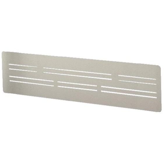 Voile de fond Wood L.148 x H.30 cm - Aluminium - Métal