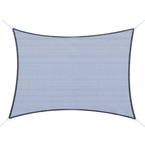 Outsunny - Voile dombrage rectangulaire anti-UV hdpe 4L x 3l m gris