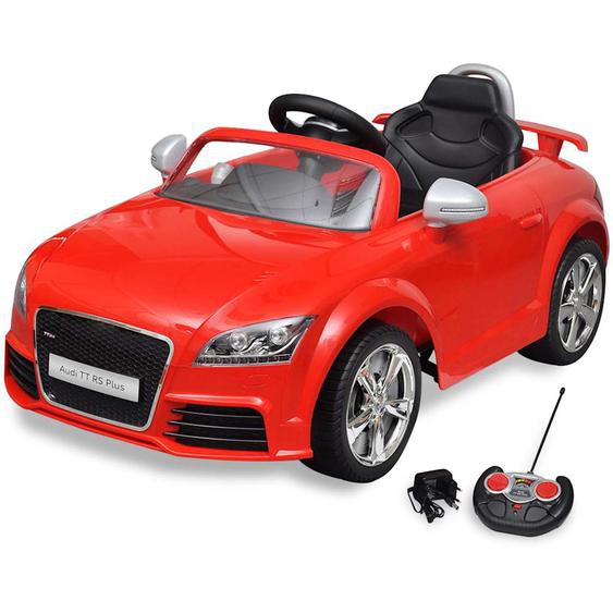 Voiture avec télécommande pour enfants Audi TT RS Rouge