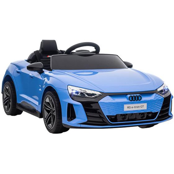 Voiture Électrique Enfant Audi Rs E-tron Gt V. Max. 5 Km/h Télécommande Effets Sonores Lumineux Bleu