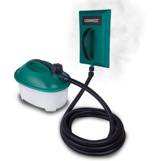 Décolleuse à Papier Peint 2000W Vonroc Réservoir 4,5 l et Raccord de Tuyau 3,5M - Câble Alimentation 2M, Plaque à Vapeur et Sac de Rangement Inclus