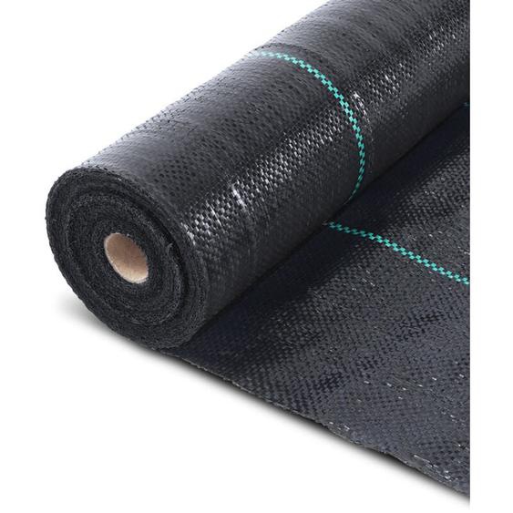 Vounot - Toile de paillage 50m x 2m 100g/m² - Bâche géotextile anti-mauvaises herbes anti-UV perméable à leau anti-repousse