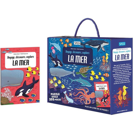 Voyage, Découvre, Explore - La Mer Bleu