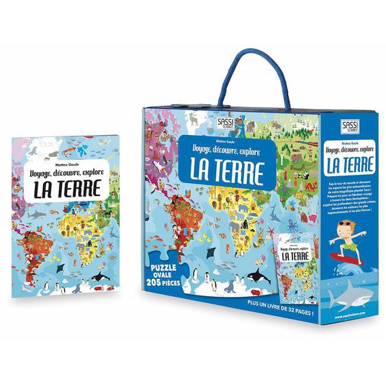 Voyage, Découvre, Explore - La Terre Bleu