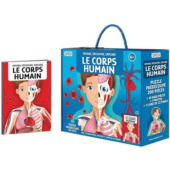 Voyage, Découvre, Explore - Le Corps Humain Bleu