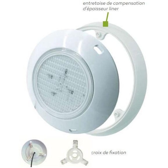 Wa Conception Projecteur à visser LED RVB Viss Light