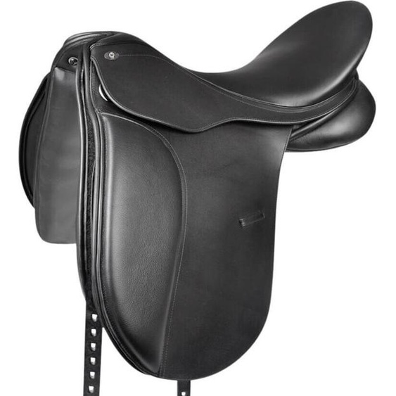 Waldhausen selle de dressage, cuir, noir, 44cm/17,5