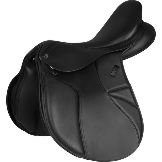 Waldhausen selle de saut Comfort, cuir, couleur:noir, taille:17,5/44 cm
