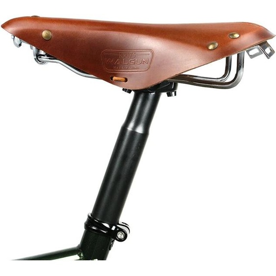 WALGUN RR175 selle de vélo rétro selle de vélo en cuir souple femmes hommes pour pièces de vélos électriques de banlieue de ville vintage faites à la main