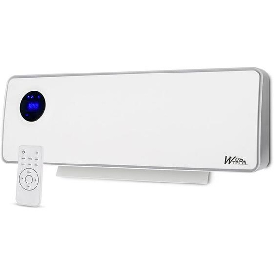 Warm Tech - Radiateur soufflant céramique mural oscillant 2000W