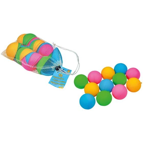 Water Splashers - 12 Bombes À Eau Colorées Rechargeables Multicolore