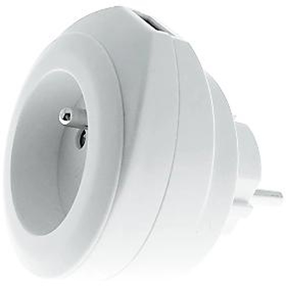 Watt and Co Chargeur universel mural USB-A pour smartphone et tablette - Blanc