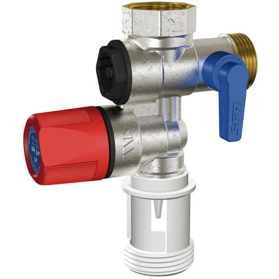 Watts - Groupe de sécurité droit Inox sfr 20x27 2252570