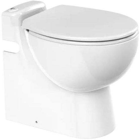 WC broyeur Sanicompact Pro double-chasse économique avec lave-mains SFA C11LV