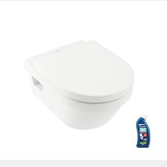 WC suspendu sans bride  Architectura + abattant + Gel WC