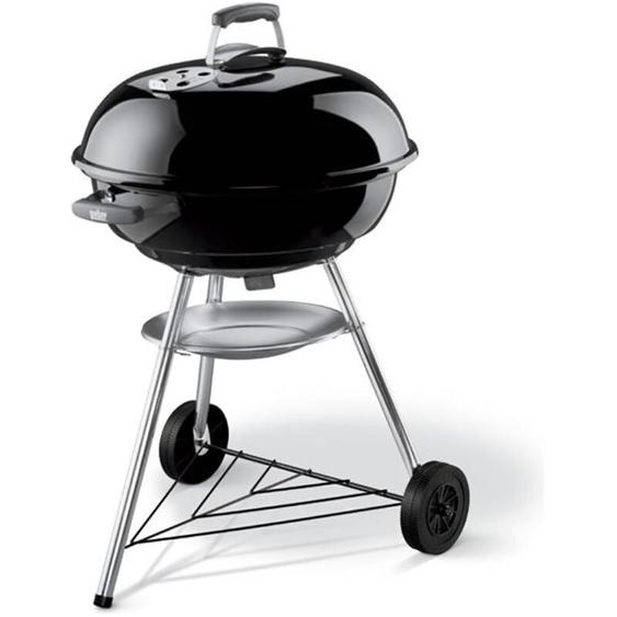 Weber - Barbecue à charbon Compact Kettle 57cm - Noir