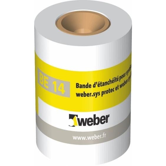 Weber Saint Gobain - Bande détanchéité 10 m, be 14, weber, angles et raccords entre sols et murs, des joints de mouvement, carrelage, douche