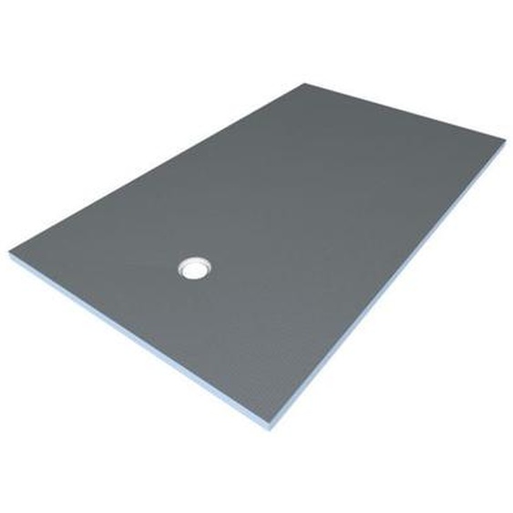 Wedi - Receveur rectangle Fundo Primo écoulement excentré 1800x900x40mm