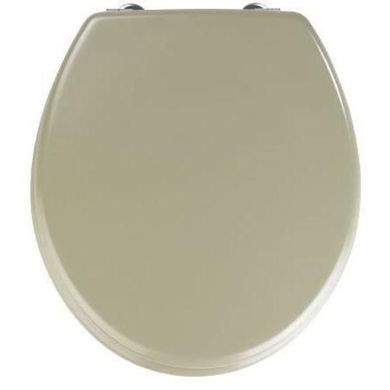 Abattant WC - WENKO - Prima - Beige Sable - MDF - 37 x 41 cm
