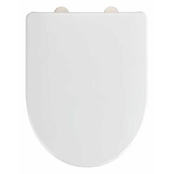 Abattant WC - WENKO - Exclusif No. 9 - Duroplast - Système Easy-Close - Universel