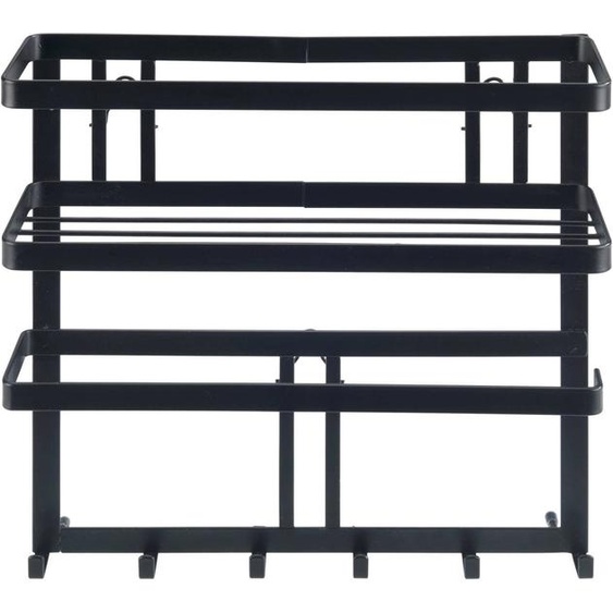 Wenko Étagère multifonctions Gala, noir