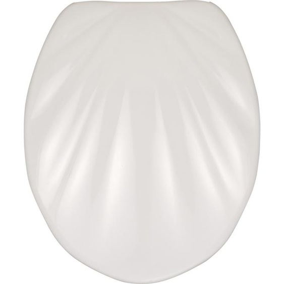 WENKO Premium SIÈGE WC MUSCHEL Toilettes lunettes Couvercle WC Automatique Salle de bain