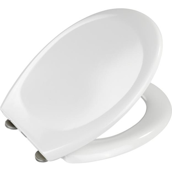 WENKO Premium SIÈGE WC OTTANA Couvercle de WC avec abaissement automatique, blanc