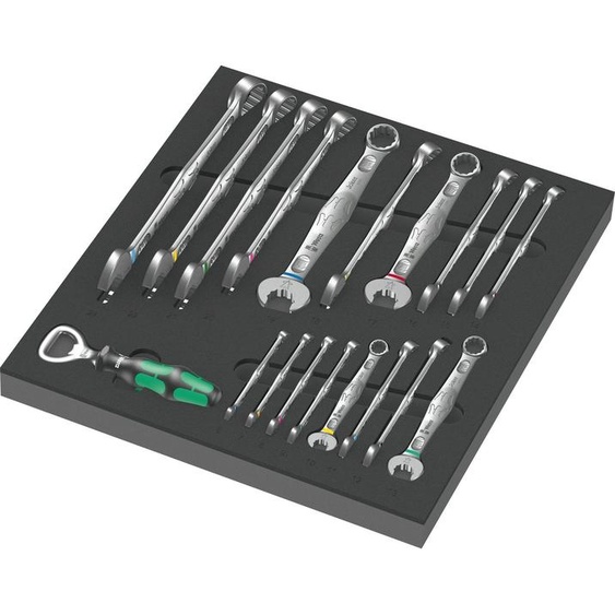 Wera 9731 Insert en mousse 6003 Joker Set 1, 19 pièces