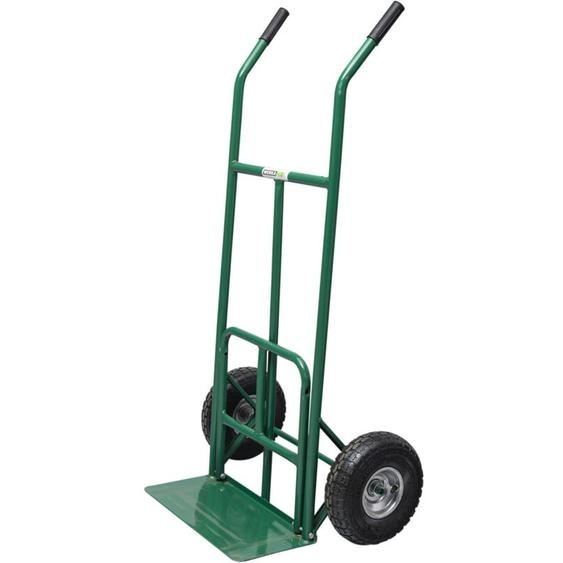 Werka Pro - Chariot diable pour bûches avec roues gonflables