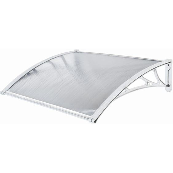 Marquise polycarbonate blanche 80 x120cm Werka Pro