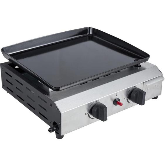 Werka Pro - Plancha à gaz 2 brûleurs