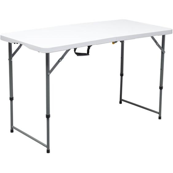 Werka Pro - Table pliante rectangulaire à pieds réglables 120x60x74cm