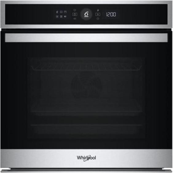 WHIRLPOOL Four pyrolyse 73 l 6e sens inox - WOI4IS8PM0XAF