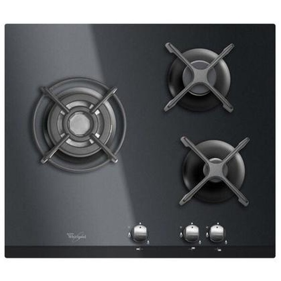 Whirlpool - Plaque gaz 6350W 59cm, AKT404NB