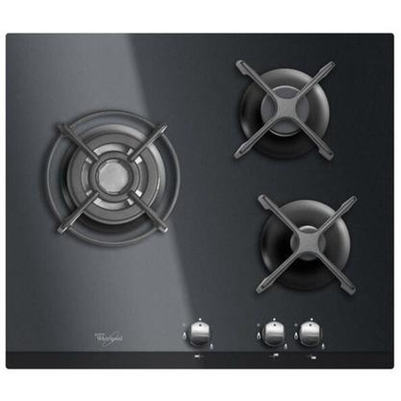 Whirlpool - Plaque gaz 6350W 59cm, AKT404NB