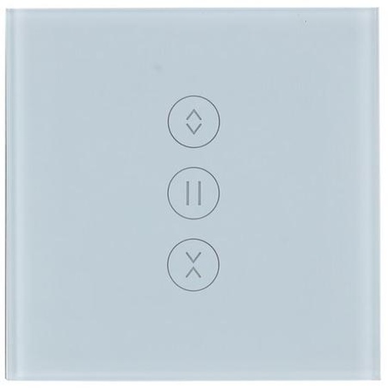 WiFi Interrupteur Volet Roulant Interrupteur Mural de Rideau Compatible avec Alexa et Google Home【Besoin dune Ligne Neutre】