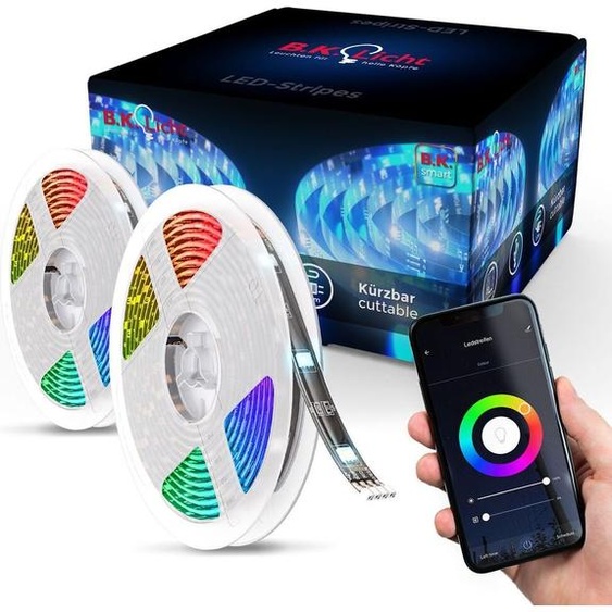 WiFi LED TV Band 4m USB Bande Smart Home APP Barre lumineuse RGB dimmable Stripes