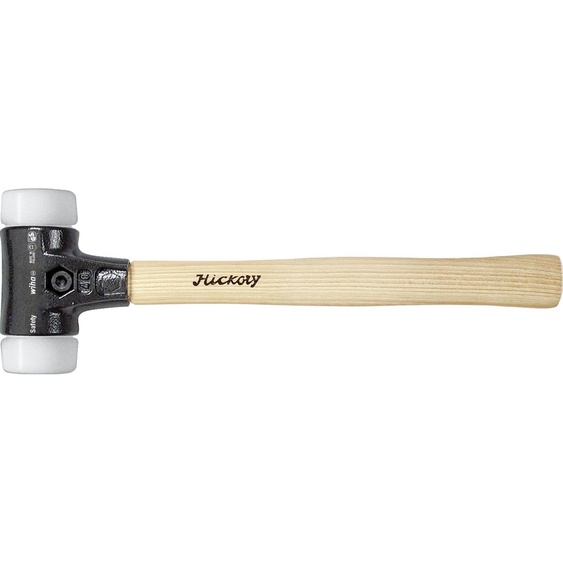 Wiha Safety soft-face hammer, white/white