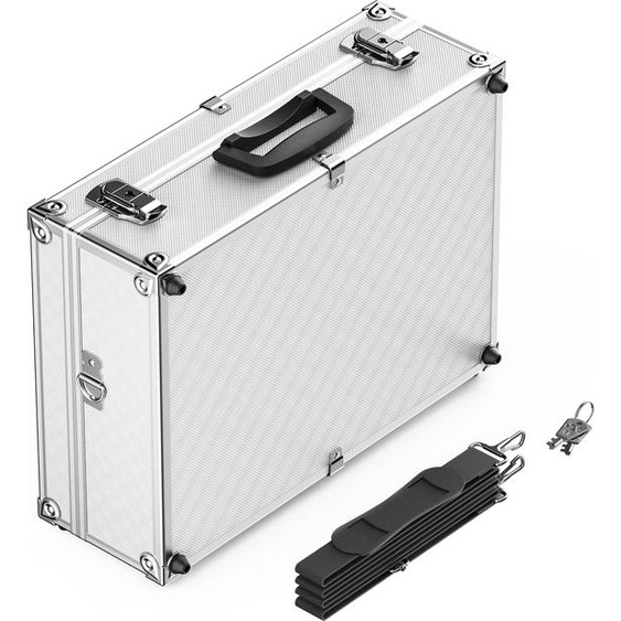 Wiltec Coffret universel 46x33x15,2cm Rangement Transport doutils Appareils de mesure Atelier