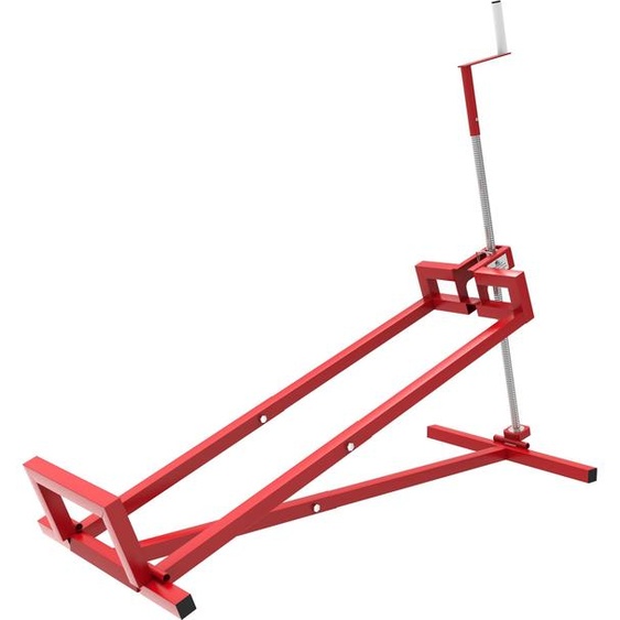 Wiltec Cric lève Tracteur Tondeuse hydraulique – 250 kg max. – Acier – Mowerlifter Outillage de Mécanicien Treuil Palan Nettoyage facile