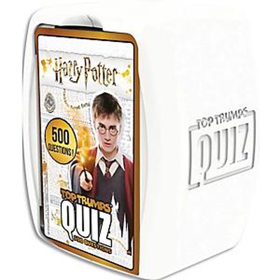 WINNING MOVES Jeu de société Quiz Harry Potter - En famille ou entre amis, avec 500 questions illustrées