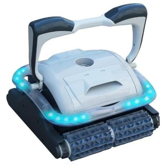 Winny 58481, Aspirateur robot, Piscine, Noir, Gris, Blanc, Fond, Mur, 20 m³/h, 180 µm