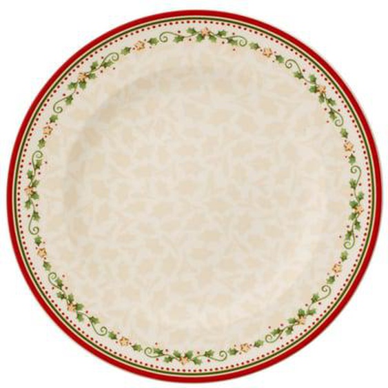 Winter Bakery Delight Assiette plate, étoile filante