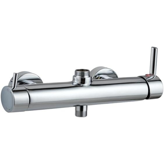 Wirquin - Mitigeur de douche mécanique oval sortie haute 3/4 touch 60721400, gris