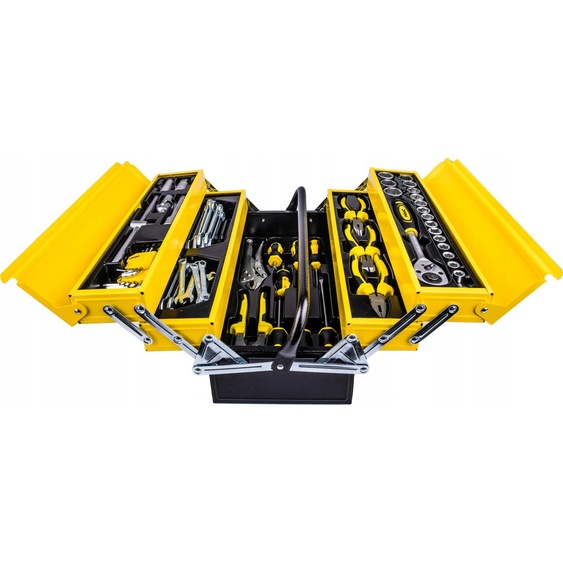 WMC - -set of 60 Clés professionnelles (marteau, couteau, pince, ciseaux, tournevis, mètre ruban)