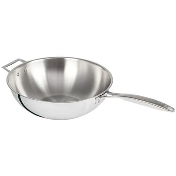 Wok  CastelPro fixe en inox
