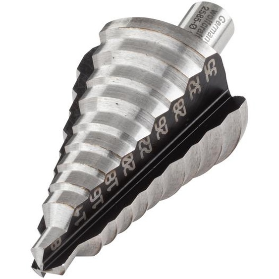 wolfcraft Foret étagé 10 mm 8-35 mm HSS Gris 2585000