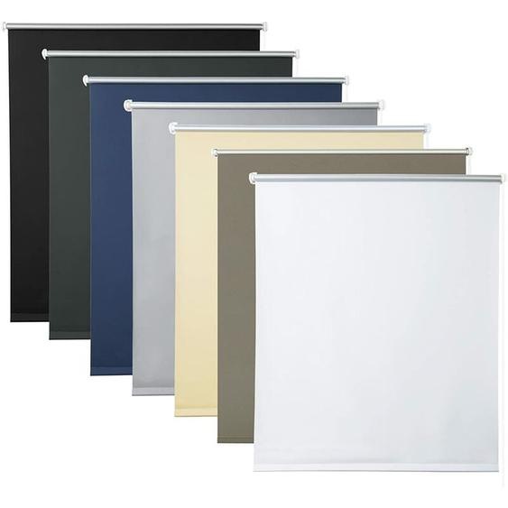 Woltu - 1x Store Enrouleur occultant, Isolant Thermique avec revêtement sans perçage, 60x160cm Blanc, TR5700ws03