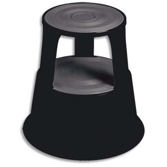 WONDAY Marchepied diamètre 43.5 cm hauteur 42cm coloris Gris anthracite