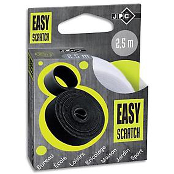 WONDAY Ruban auto-agrippant Easy Scratch Blanc, largeur 20mm x longueur 2,5m